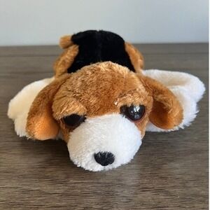 Caltoy Beagle Dog Plush Stuffed Animal Tricolor Brown White Black 8 Inch Puppy